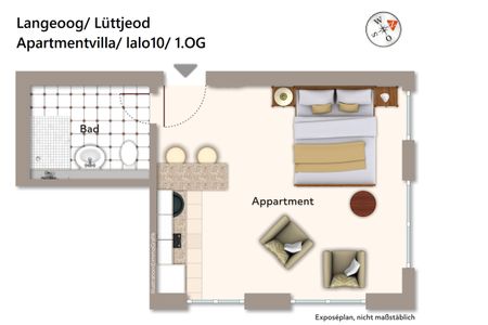 Lüttjeod Apartmentvilla Lüttjeod Apartmentvilla 10 Langeoog - Grundriss