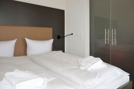 Resort Deichgraf Resort Deichgraf 31-03 Wremen - Schlafzimmer mit Doppelbett