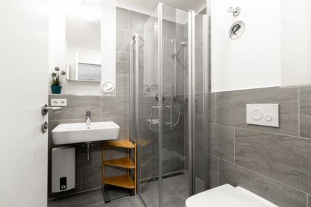 Ohlerich Speicher Ohlerich Speicher 1-01 Wismar - Badezimmer mit Dusche