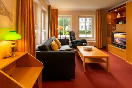 Inselstrand Inselstrand 203 Usedom - Wohn-Essbereich mit Couch