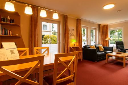 Inselstrand Inselstrand 203 Usedom - Wohn-Essbereich mit Couch