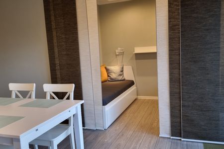 Haus Spökenkieker Loppersum Kiebitzdelle Dünen - Wohnzimmer mit  Kojenbetten