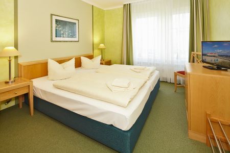 Inselstrand Inselstrand 203 Usedom - Schlafzimmer mit Doppelbett