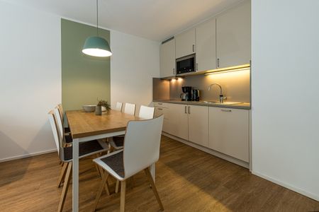 Apartmentvilla Anna See Apartmentvilla Anna See 1-15 Langeoog - Wohn-Essbereich mit Küchenzeile
