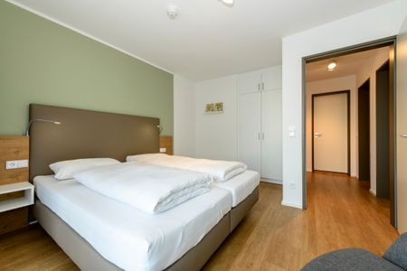 Apartmentvilla Anna See Apartmentvilla Anna See 1-15 Langeoog - Schlafzimmer mit Doppelbett