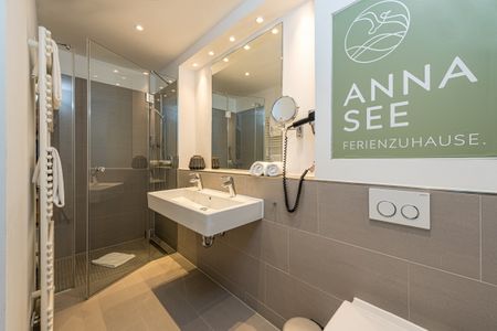 Apartmentvilla Anna See Apartmentvilla Anna See 1-15 Langeoog - Badezimmer mit Dusche