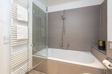 Apartmentvilla Anna See Apartmentvilla Anna See 1-15 Langeoog - Badezimmer mit Badewanne