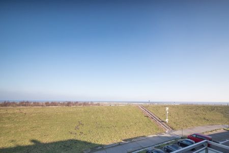 Hus Strandkieker Hus Strandkieker 09 Schillig - Balkon mit Ausblick