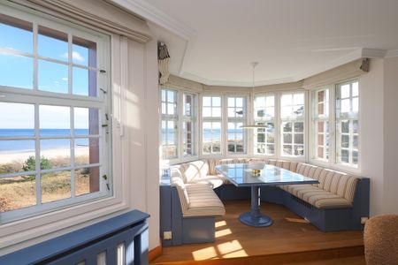 Seehof Seehof 24 Usedom - Wohn-Essbereich mit Couch