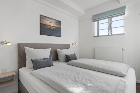Ohlerich Speicher Ohlerich Speicher 4-26 Wismar - Schlafzimmer mit Doppelbett