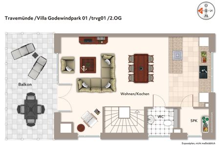 Villa Godewindpark Travemünde Villa Godewindpark Travemünde 01 Travemünde - Grundriss