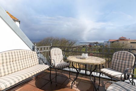 Apartmenthaus Atlantik Apartmenthaus Atlantik 411 Kühlungsborn - Balkon mit Gartenmöbeln