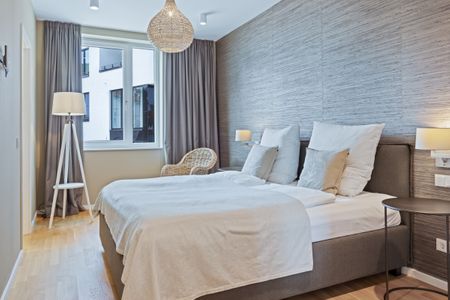 Villa Godewindpark Travemünde Villa Godewindpark Travemünde 01 Travemünde - Schlafzimmer mit Doppelbett