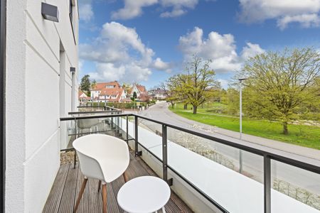 Villa Godewindpark Travemünde Villa Godewindpark Travemünde 01 Travemünde - Balkon mit Gartenmöbeln