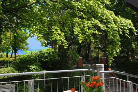 Strand-Park Strand-Park 124 Usedom - Balkon mit Ausblick