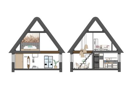  Fährmans Hüs Wohnung Lee Nebel - Grundriss