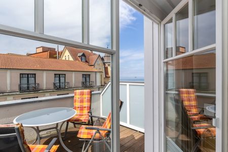 Meeresblick Meeresblick 219 Kühlungsborn - Balkon mit Gartenmöbeln