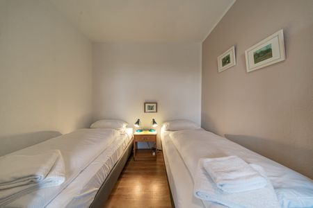 Hus Jadekieker Hus Jadekieker 08 Schillig - Schlafzimmer mit zwei Einzelbetten