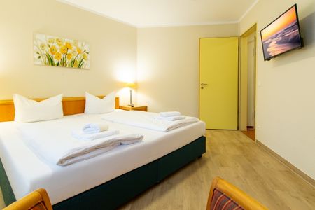 Inselstrand Inselstrand 216 Usedom - Schlafzimmer mit Doppelbett
