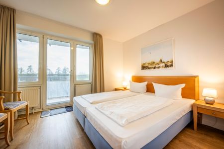 Hus Inselkieker Hus Inselkieker 107 Schillig - Schlafzimmer mit Doppelbett