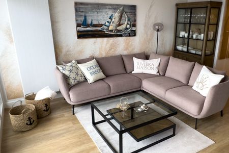 Apartmenthaus Atlantik Apartmenthaus Atlantik 311 Kühlungsborn - Wohn-Essbereich mit Couch