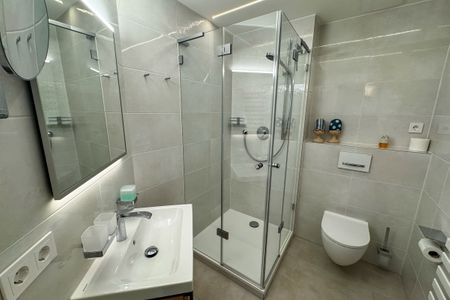 Apartmenthaus Atlantik Apartmenthaus Atlantik 311 Kühlungsborn - Badezimmer mit Dusche