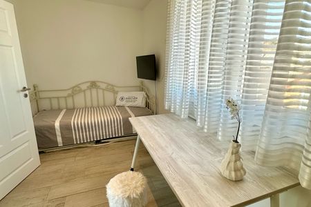 2001 - Penthouse Brigitte mit Teilmeerblick und Hund Kellenhusen -