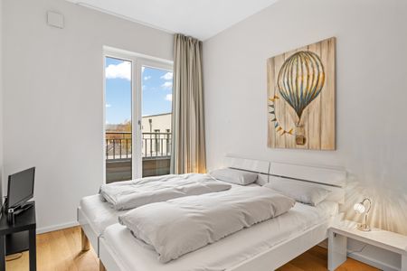 DünenResort Binz DünenResort Binz 435 Rügen - Schlafzimmer mit Doppelbett