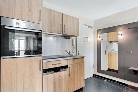 Resort Deichgraf Resort Deichgraf 31-13 Wremen - Küchenzeile mit Backofen und Geschirrspüler