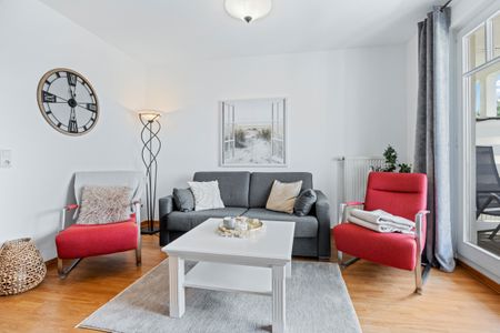 Meeresblick Meeresblick 308 Kühlungsborn - Wohn-Essbereich mit Couch