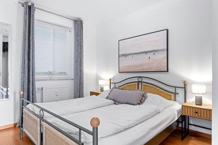 Meeresblick Meeresblick 308 Kühlungsborn - Schlafzimmer mit Doppelbett