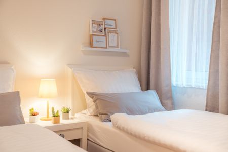 Hus Inselkieker Hus Inselkieker 110 Schillig - Schlafzimmer mit Einzelbetten