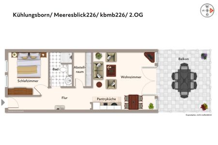 Meeresblick Meeresblick 226 Kühlungsborn - Grundriss
