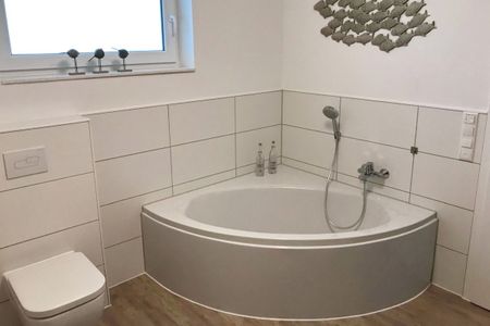 NordseeResort Friesland Ferienhäuser NordseeResort Friesland 48-6-n Schillig - Badezimmer mit Dusche