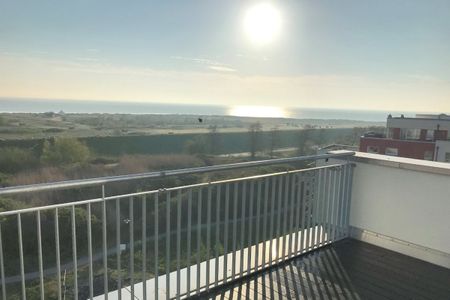 NordseeResort Friesland Ferienhäuser NordseeResort Friesland 48-6-n Schillig - Balkon mit Ausblick