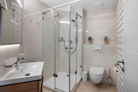 Apartmenthaus Atlantik Apartmenthaus Atlantik 311 Kühlungsborn - Badezimmer mit Dusche