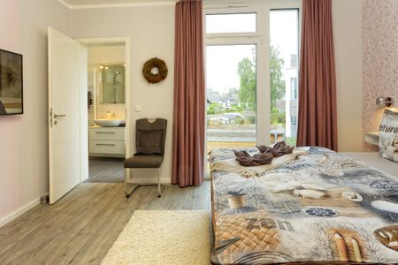 Ostseeland Ostseeland,Kajüte 6 Usedom - Schlafzimmer mit Doppelbett