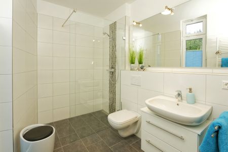 Ostseeland Ostseeland,Kajüte 6 Usedom - Badezimmer mit Dusche