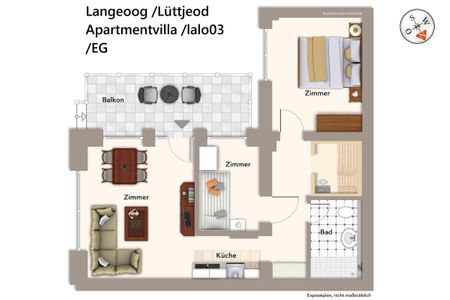 Lüttjeod Apartmentvilla Lüttjeod Apartmentvilla 03 Langeoog - Sauna