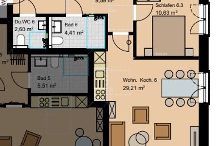  2160 - Gode Ström Quartiere  "Söss" - Strandwiese Dahme - 