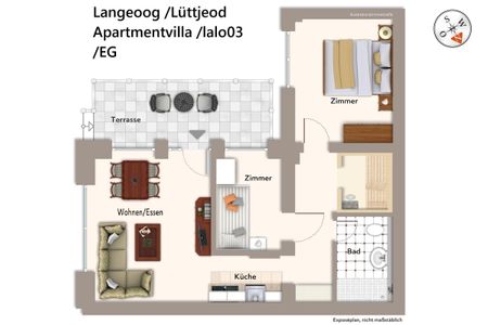 Lüttjeod Apartmentvilla Lüttjeod Apartmentvilla 03 Langeoog - Grundriss