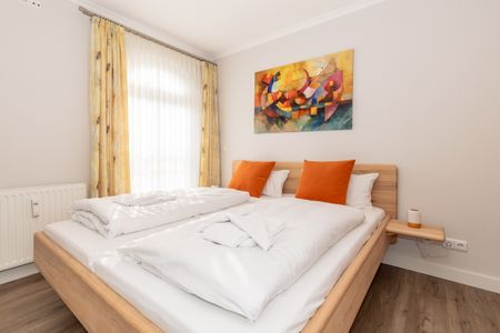 Apartmenthaus Atlantik Apartmenthaus Atlantik 314 Kühlungsborn - Schlafzimmer mit Doppelbett