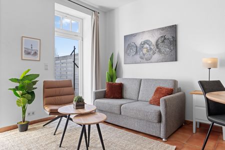 Strandstraße 32 Strandstraße 32-19 Kühlungsborn - Wohn-Essbereich mit Couch