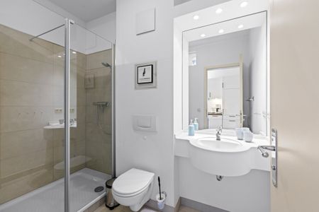 Strandstraße 32 Strandstraße 32-19 Kühlungsborn - Badezimmer mit Dusche