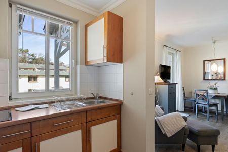 Ulmenschlösschen Ulmenschlösschen 08 Kühlungsborn - Küchenzeile mit Ausblick