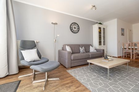 Meeresblick Meeresblick 102 Kühlungsborn - Wohn-Essbereich mit Couch