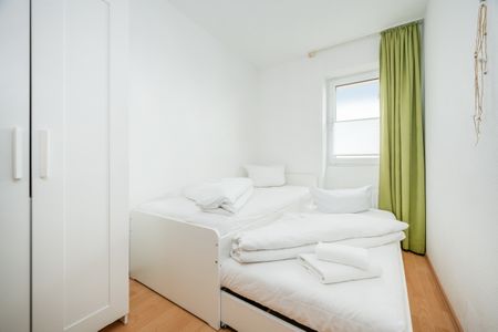 Hus Jadekieker Hus Jadekieker 22 Schillig - Schlafzimmer mit Einzel-/Doppelbett