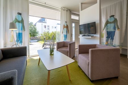 Ostseeland Ostseeland Lotsenstieg 2 Kajüte 1 Usedom - Wohmzimm im Haus Lotsenstieg 2, Kajüte 1 in Karlshagen auf Usedom