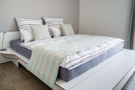 Ostseeland Ostseeland Lotsenstieg 2 Kajüte 5 Usedom - Schlafzimmer im Lotsenstieg 2, Kajüte 5 in Karlshagen auf Usedom