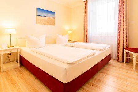 Seehof Seehof 124 Usedom - Schlafzimmer mit Doppelbett
